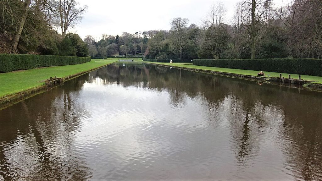 Lower Canal, Studley Royal Water Gardens, Yorkshire.