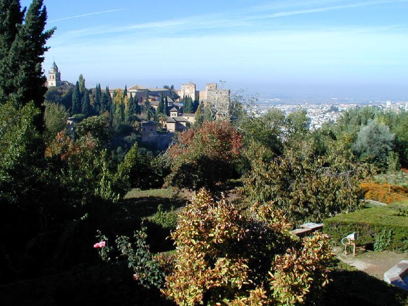 Alhambra, Granada, Spain Generalife - Alhambra Palaces & Gardens, Granada, Spain