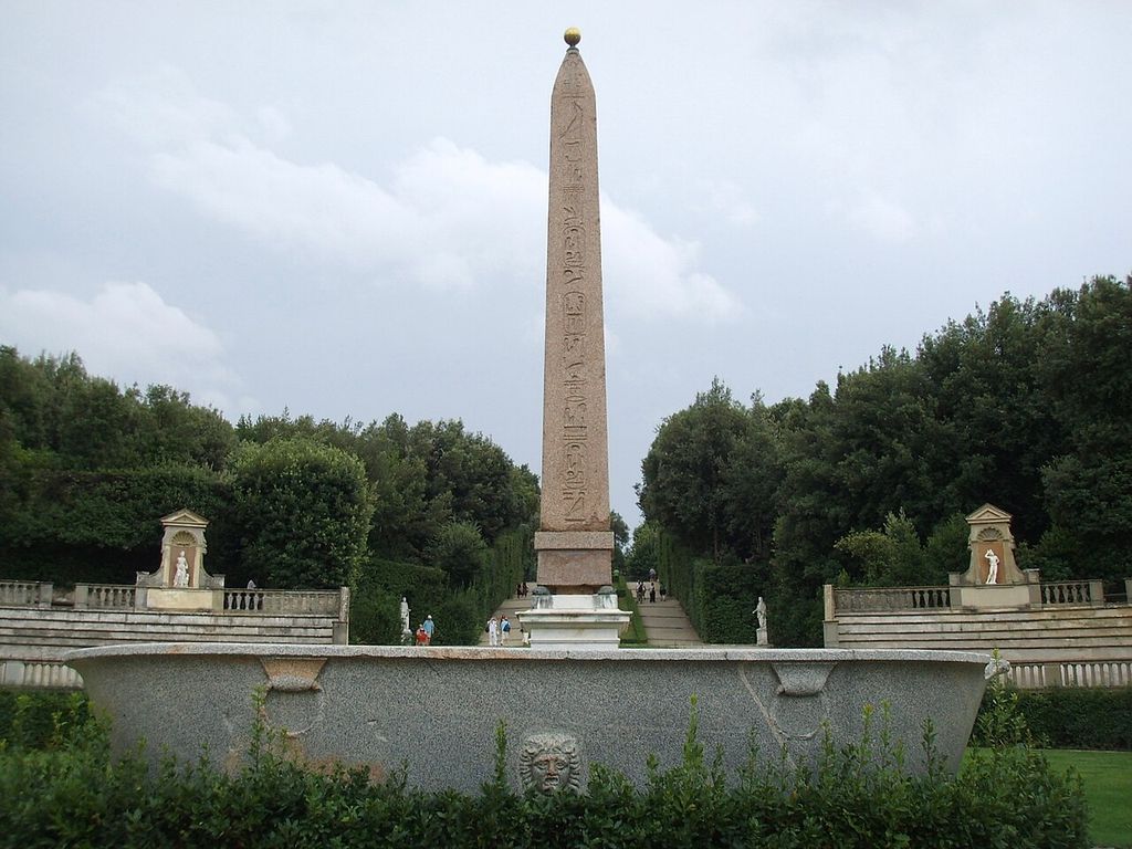 Boboli, obelisco.