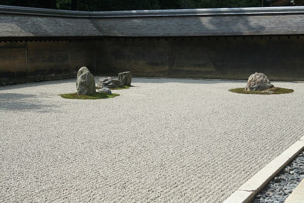 Ryōan-ji Temple-Kyoto-Japan.