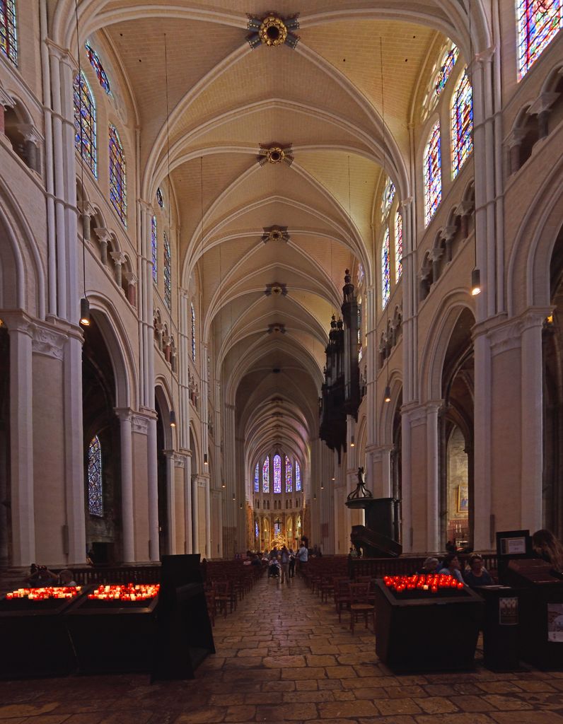 Chartres Cathedral architectural view
