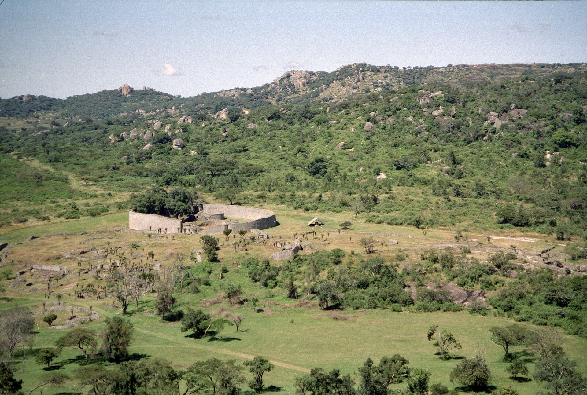Great Zimbabwe architectural view