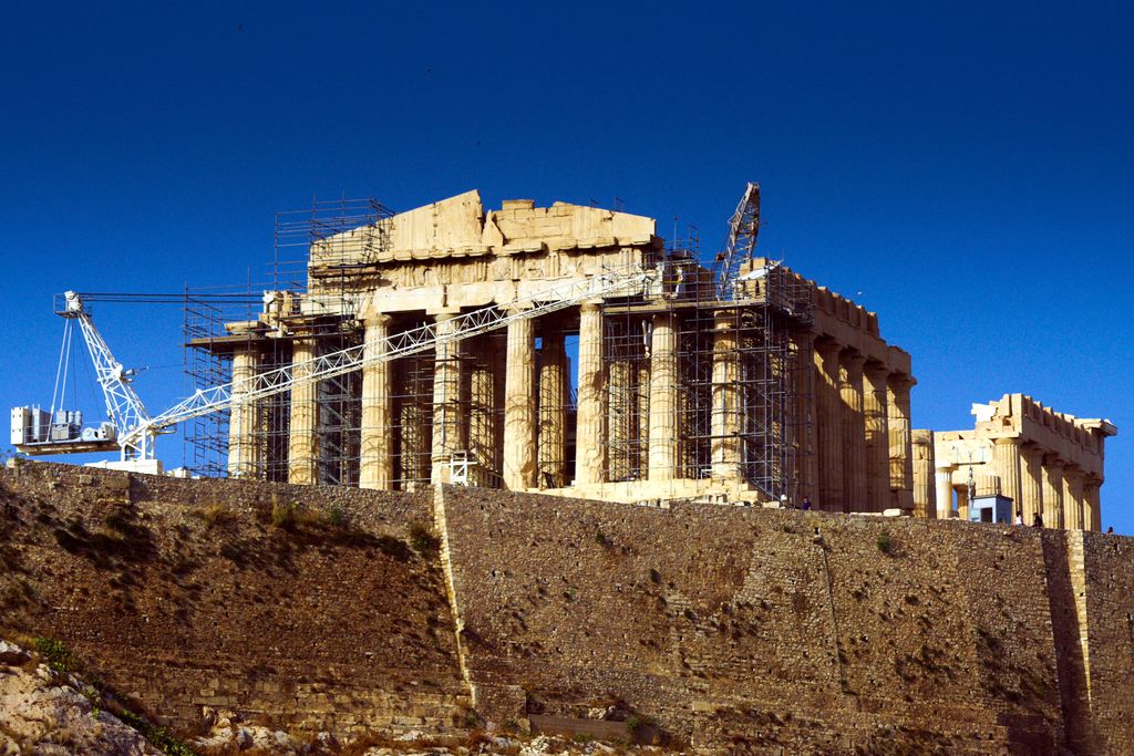 Parthenon architectural view
