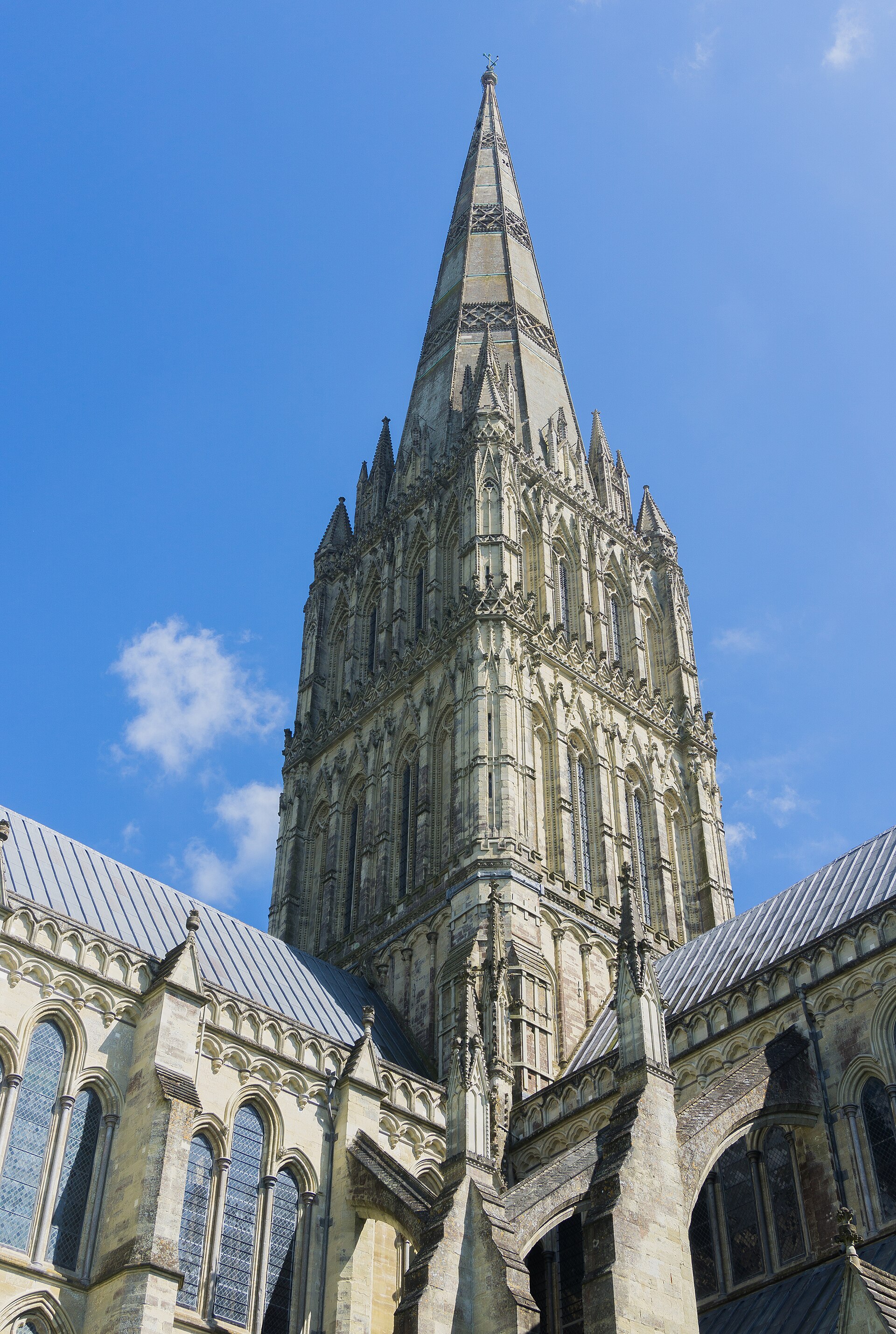 Compare long cathedral planning, added vertical structure and living conservation