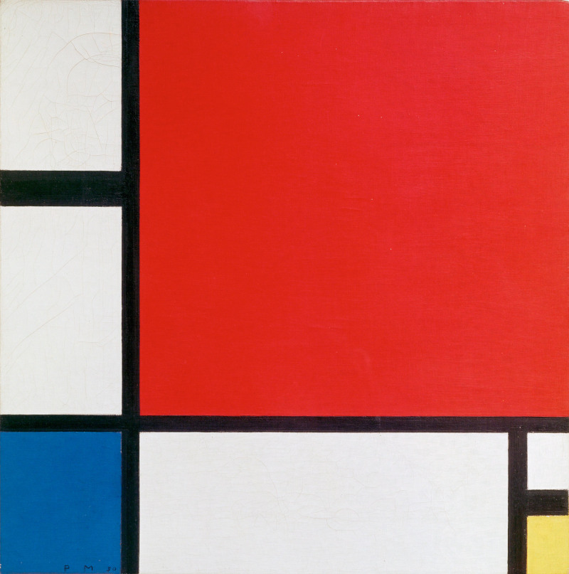 A geometric composition representing Minimal Art