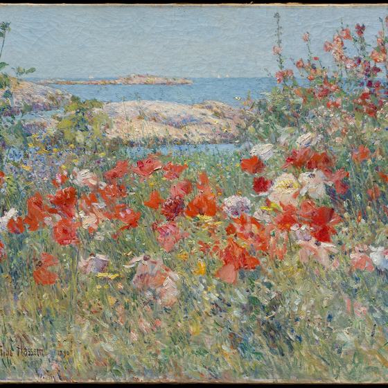 Celia Thaxter's Garden, Isles of Shoals, Maine