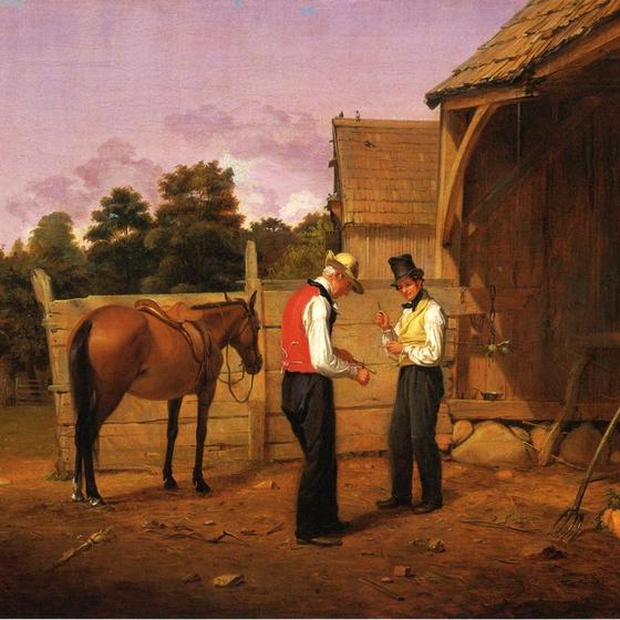 Bargaining for a Horse by William Sidney Mount