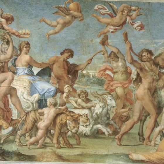 The Triumph of Bacchus and Ariadne by Annibale Carracci