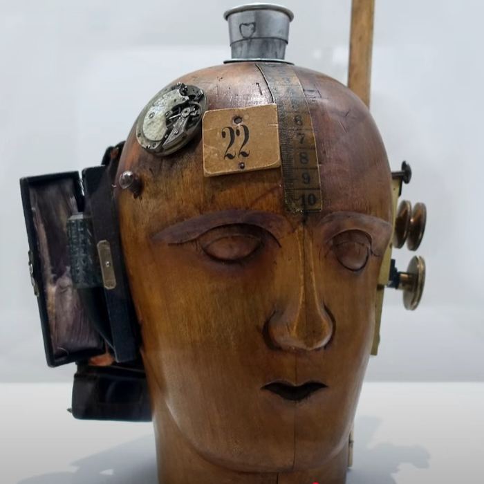 Mechanical Head (The Spirit of Our Time) by Raoul Hausmann