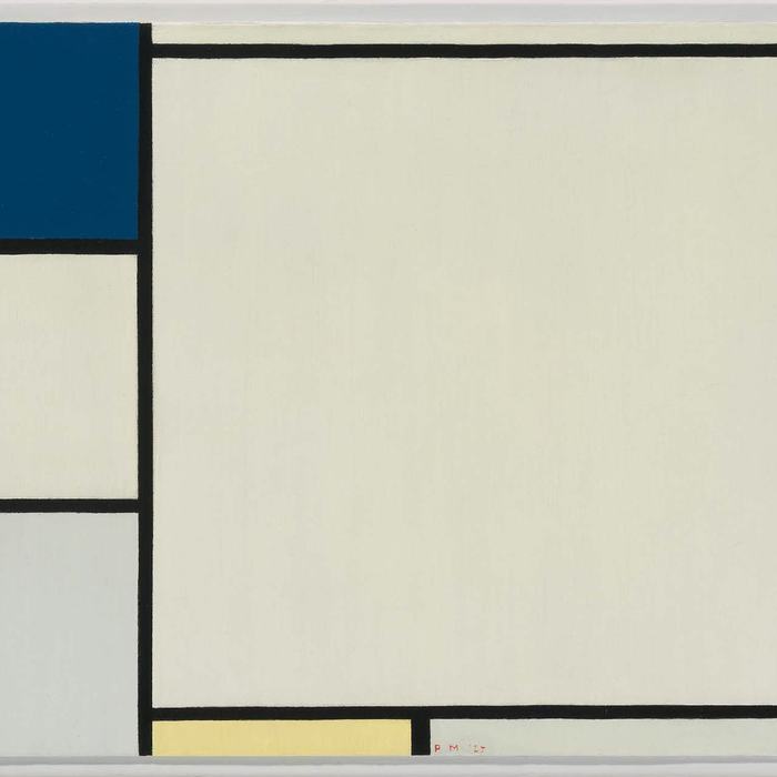 Composition with Blue, Yellow, and Red by Piet Mondrian
