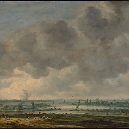 View of Haarlem and the Haarlemmer Meer by Jan van Goyen, 1646