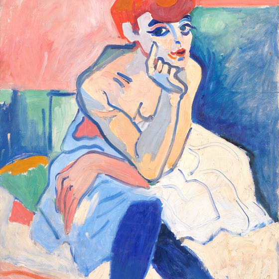 Woman in a Chemise