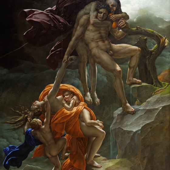 Scene from the Deluge by Anne-Louis Girodet