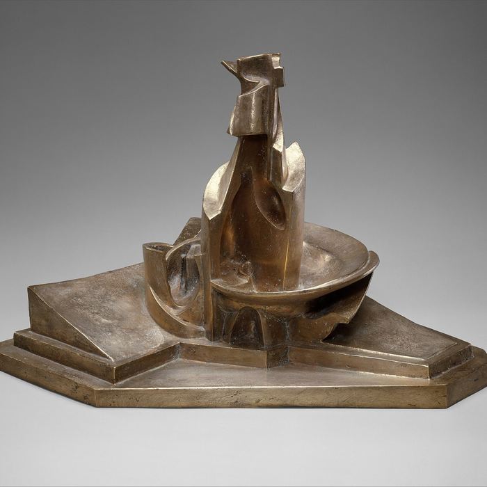 Development of a Bottle in Space by Umberto Boccioni