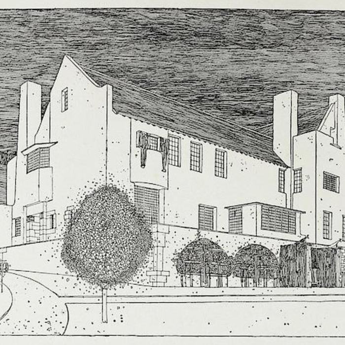 The Hill House by Charles Rennie Mackintosh and Margaret Macdonald