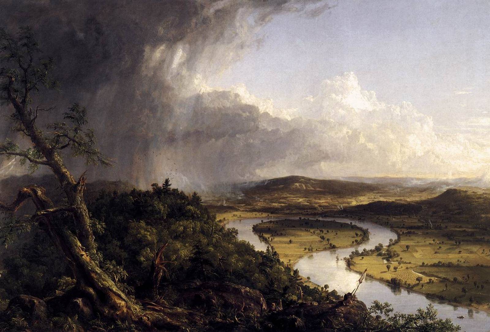 The Oxbow by Thomas Cole