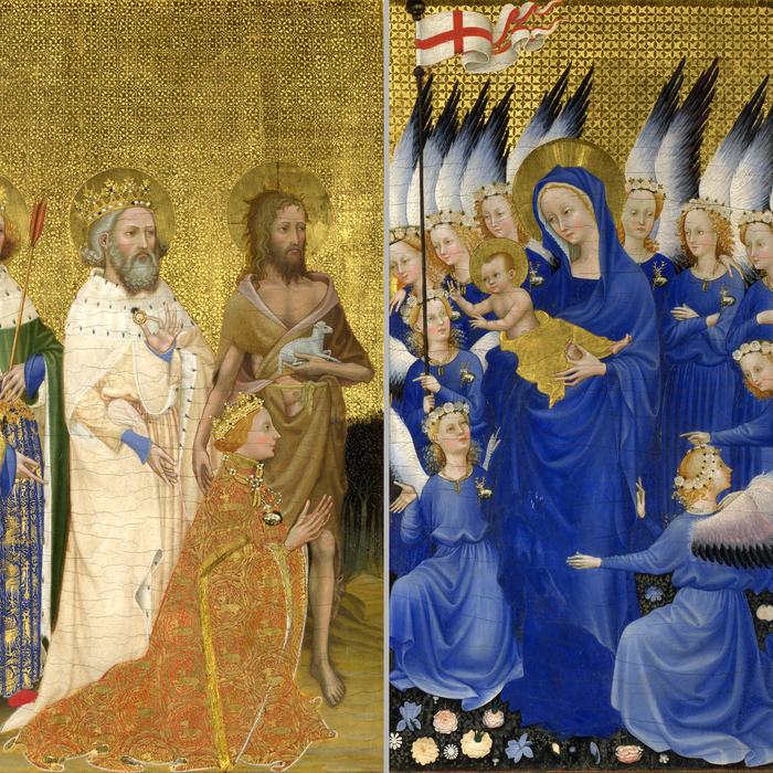 The Wilton Diptych by Unknown artist
