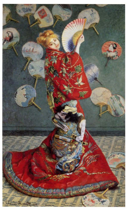 La Japonaise by Claude Monet