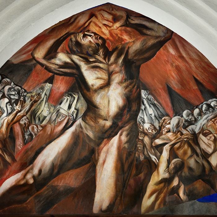 Prometheus by José Clemente Orozco