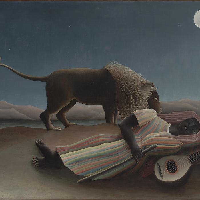 The Sleeping Gypsy by Henri Rousseau
