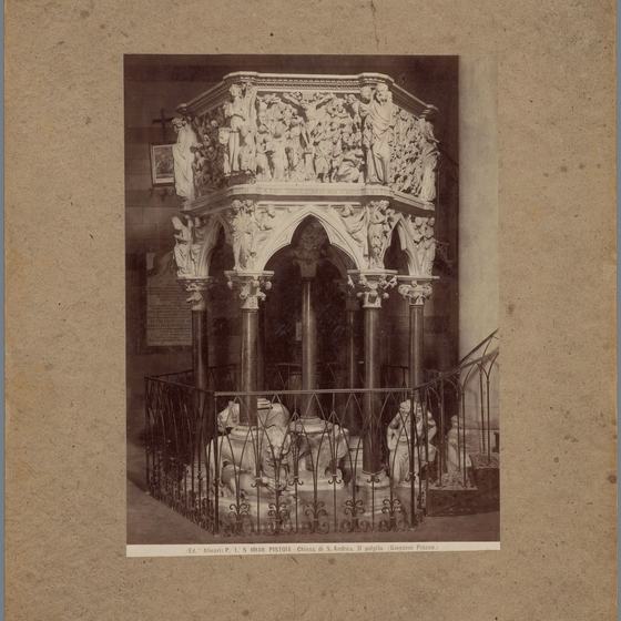 Pulpit of Sant’Andrea by Giovanni Pisano