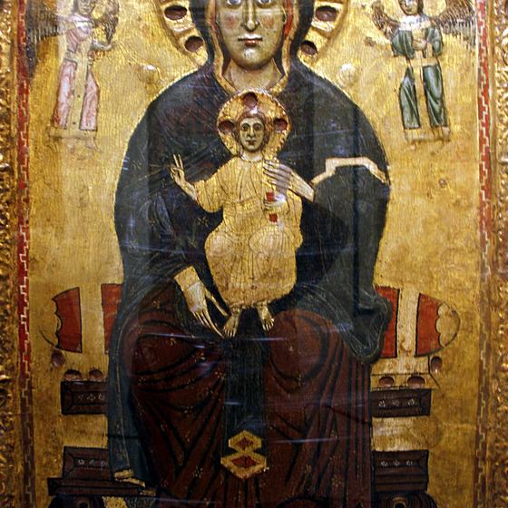 Madonna degli Occhi Grossi by Master of Tressa