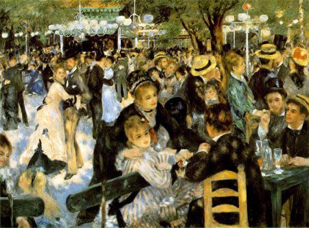 Impressionism: Dance at Le Moulin de la Galette by Pierre-Auguste Renoir