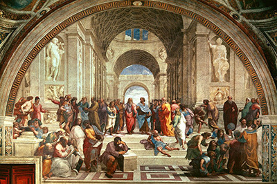 Renaissance: School of Athens by Raphael