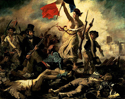 Romanticism: Liberty Leading the People by Eugene Delacroix