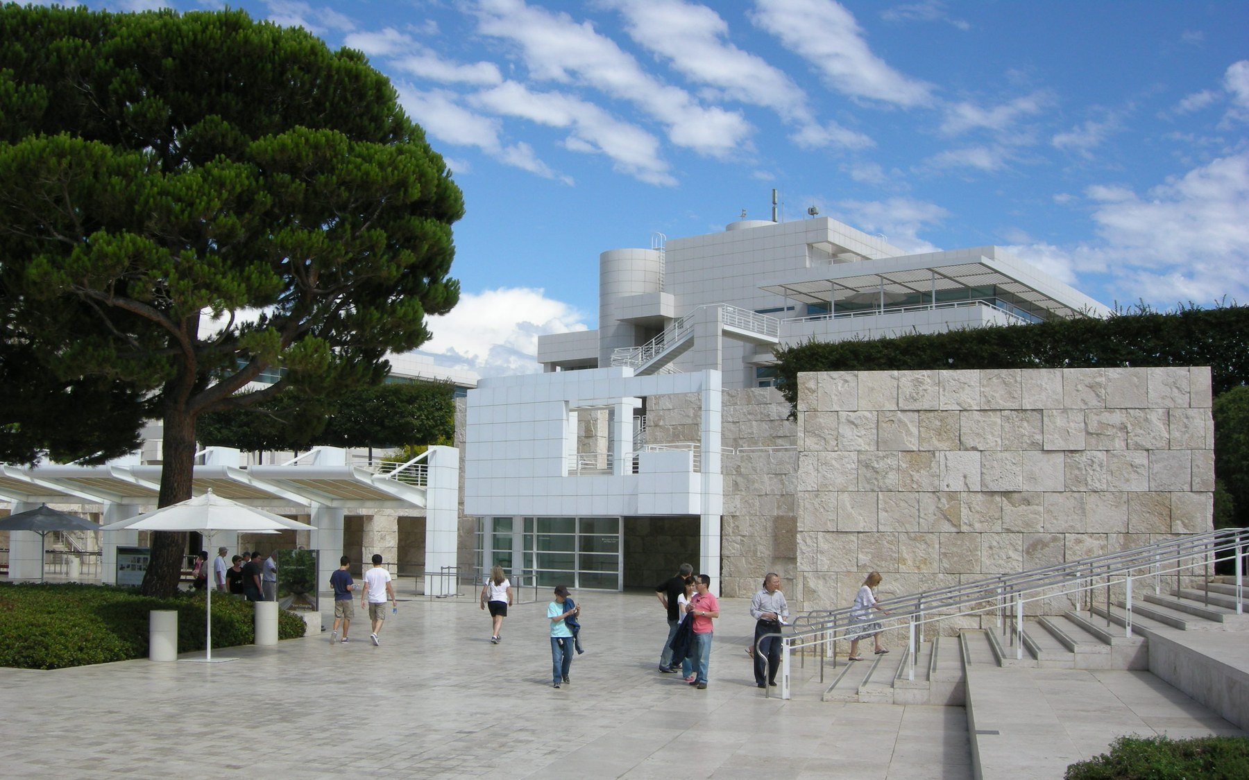 Exterior of Getty Center