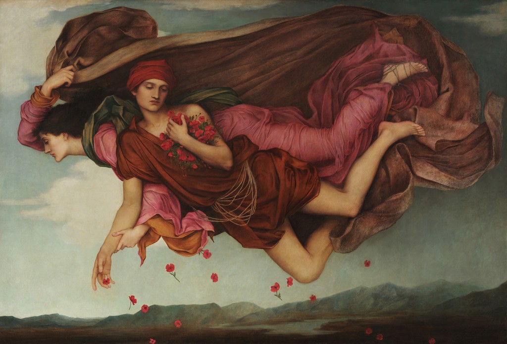 Night and Sleep by Evelyn De Morgan, 1878