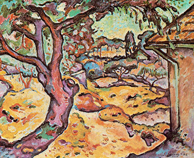 Olive Tree near L'Estaque by Georges Braque