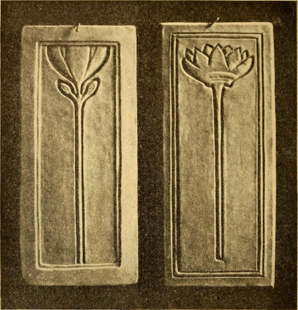Historic botanical illustration: Historic art-teaching diagram reflecting Arthur Wesley Dow’s compositional approach.