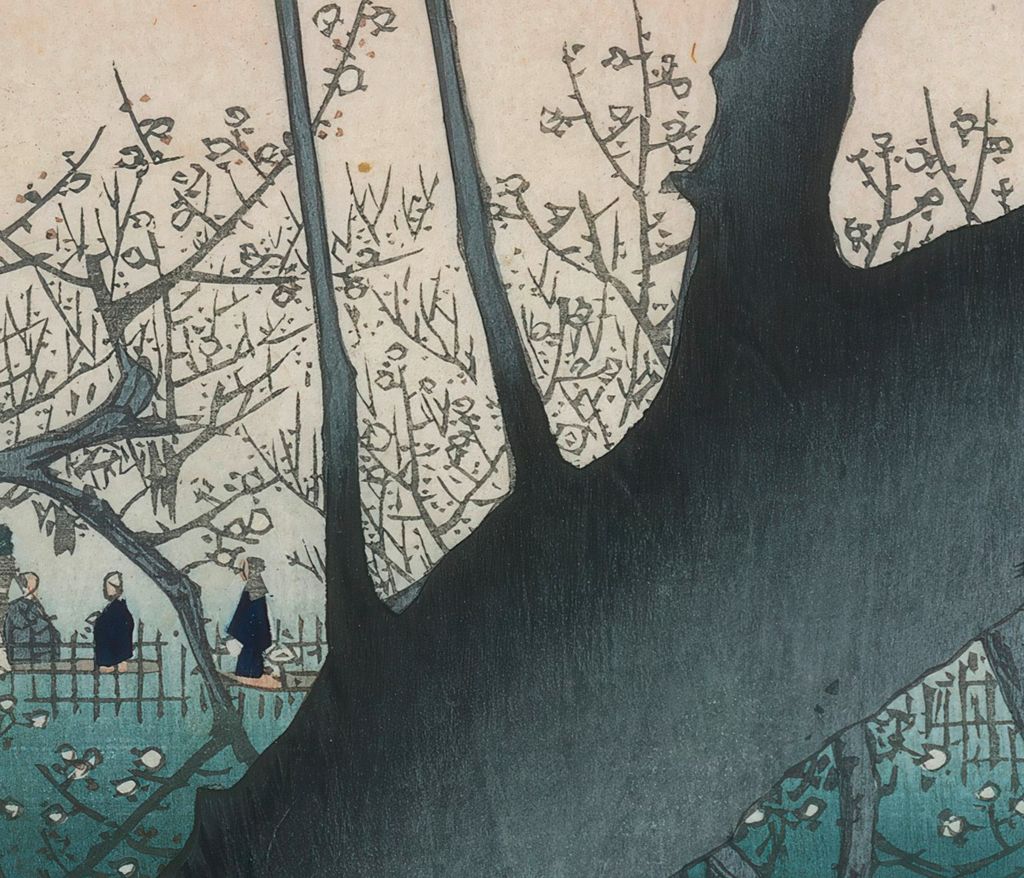 近景の木の拡大画像