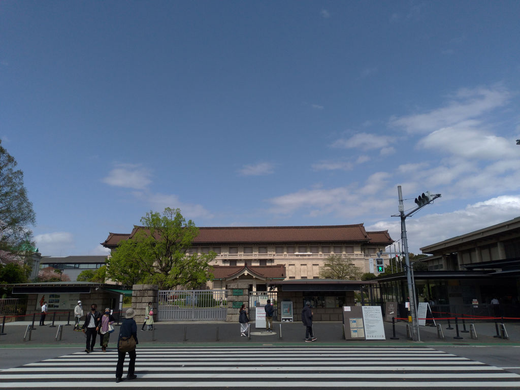 同じ上野公園にある東京国立博物館。東京都美術館とは収蔵・展示の役割が異なる。