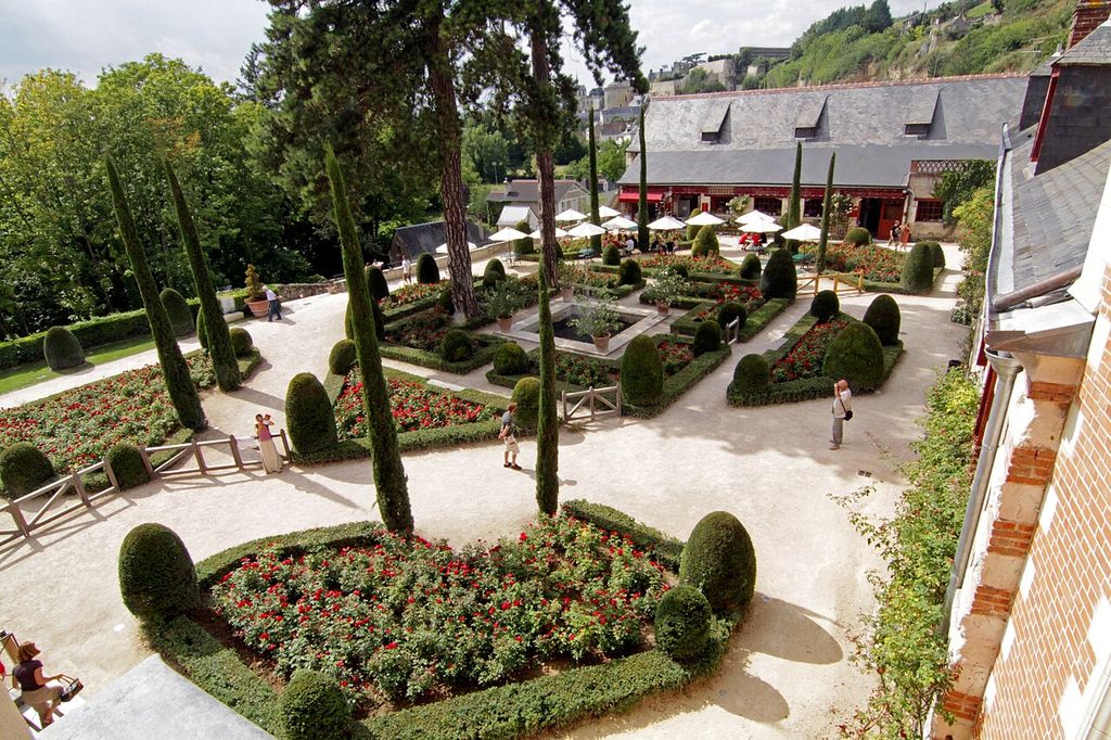 Garten und Gelände des Clos Lucé