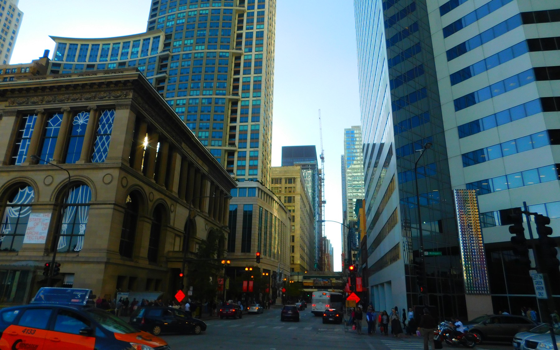 Art-focused view of Chicago