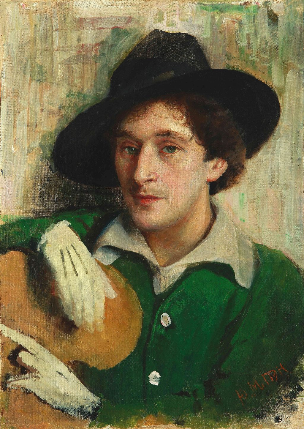 Public-domain contextual image: Yehuda Pen’s portrait of his former student Marc Chagall.