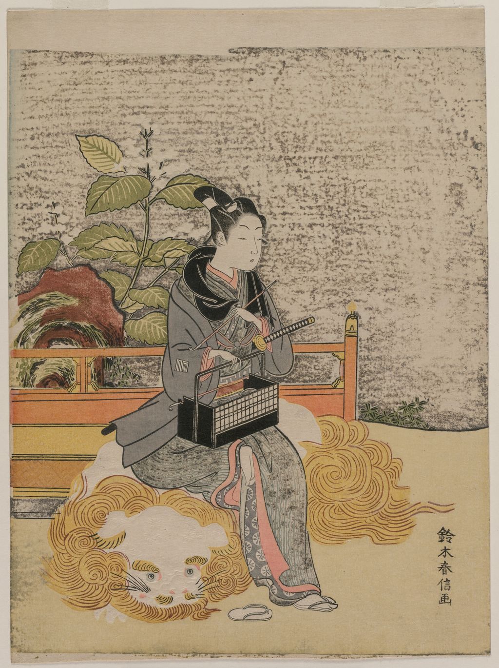 《見立文殊菩薩》