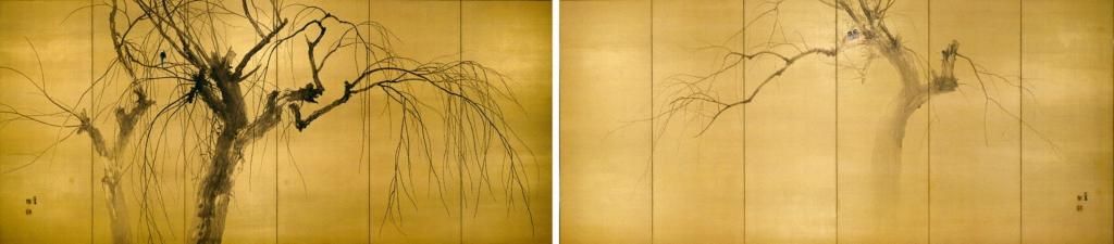 《蕭条》、六曲一双、1904年頃