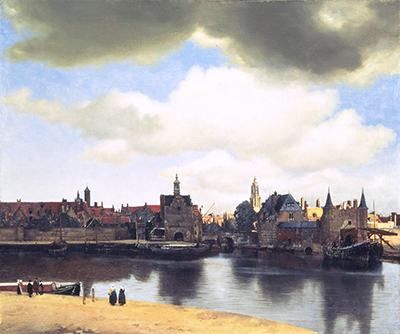 Dutch cityscape and landscape